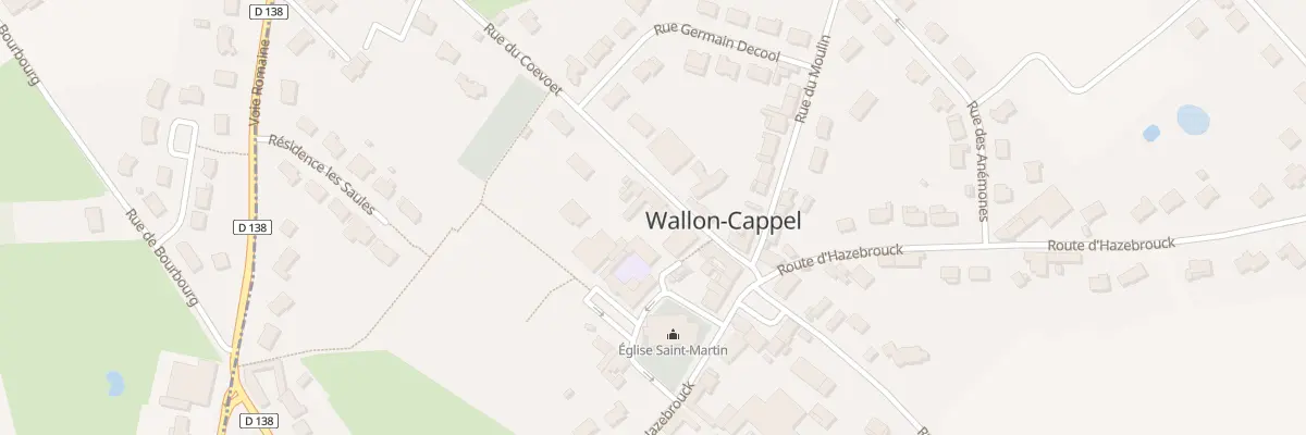 Plan du 63 Rue du Coevoet à Wallon-Cappel