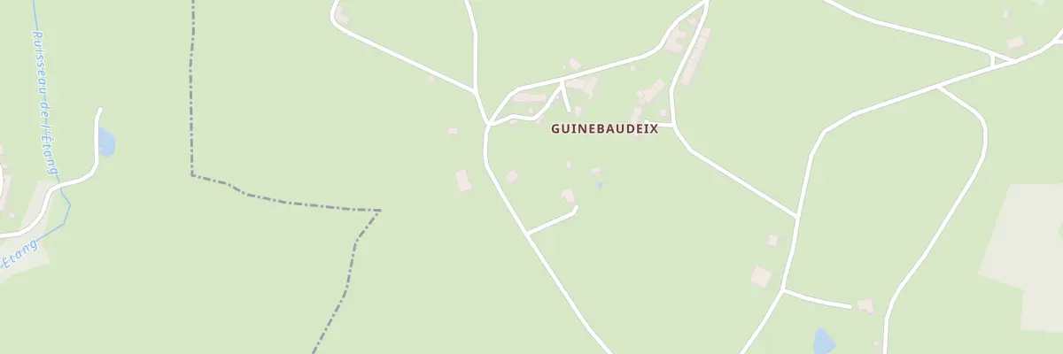 Plan du 27 Guinebaudeix aux Mars