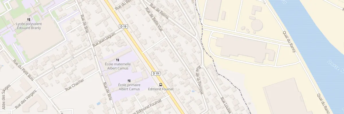 Plan du 46 Rue de Bellevue à Créteil