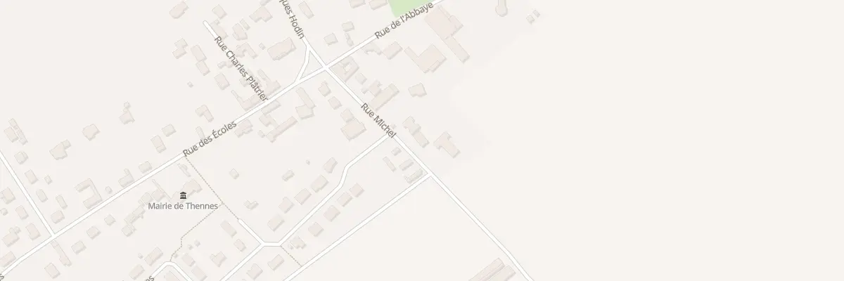 Plan du 14 Rue Michel à Thennes