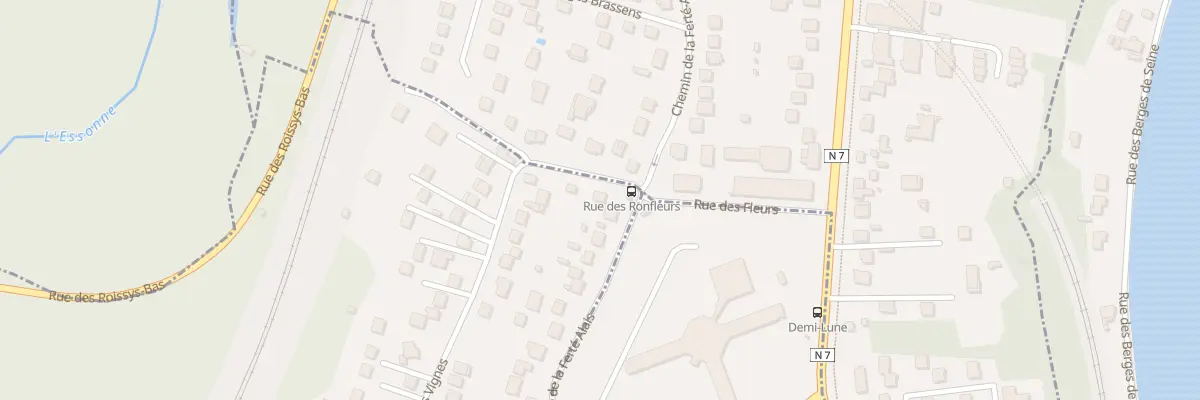Plan du 4 Rue de la Ferté Alais à Ormoy