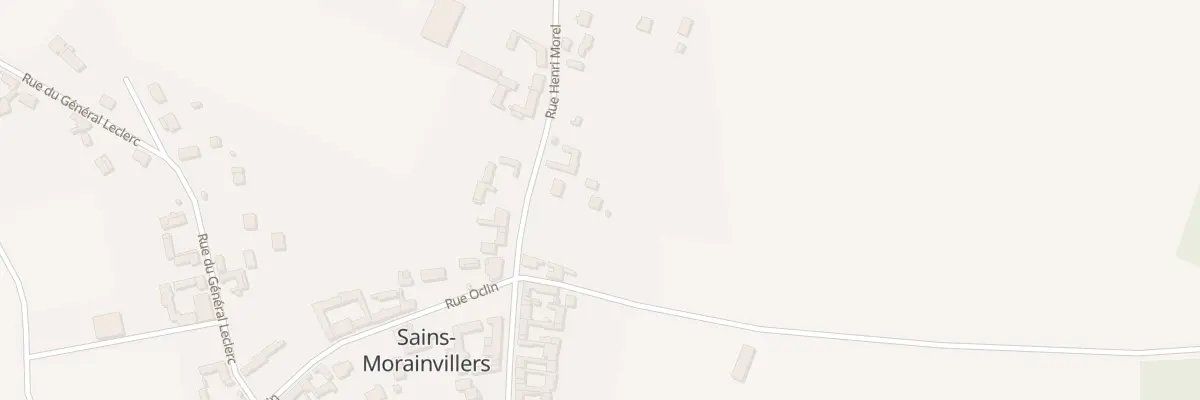 Plan du 36B Rue Henri Morel à Sains-Morainvillers