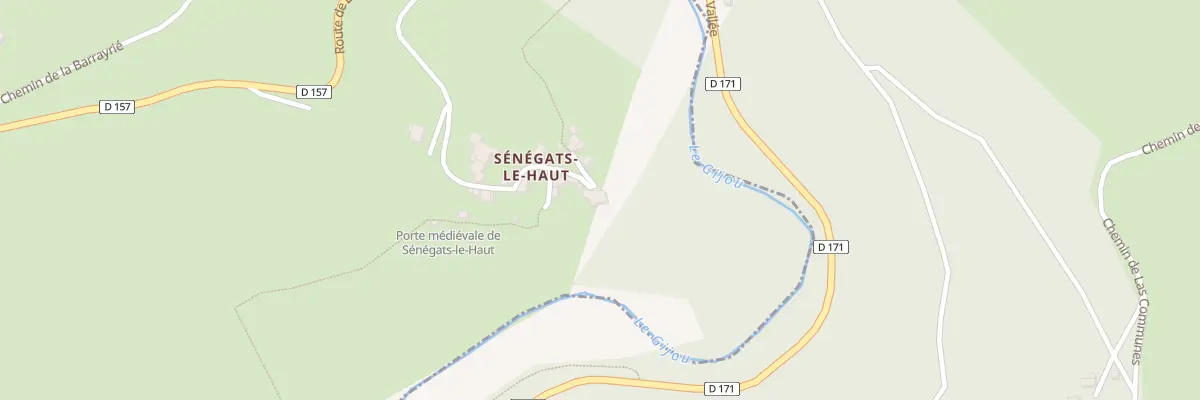 Plan du 5227 Senegats à Lacaze