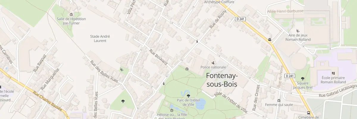 Plan du 41 Rue de Rosny à Fontenay-sous-Bois