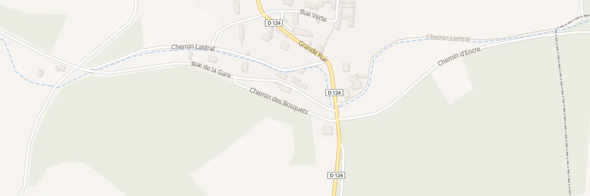 Plan du 1 Rue de la Gare à Vauchelles-lès-Authie