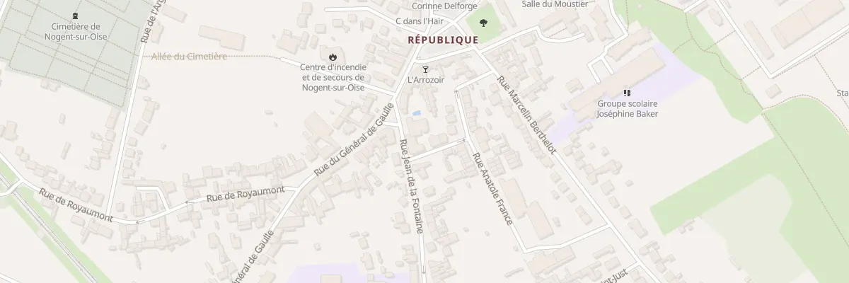Plan du 3 Rue Maillet Wattebled à Nogent-sur-Oise