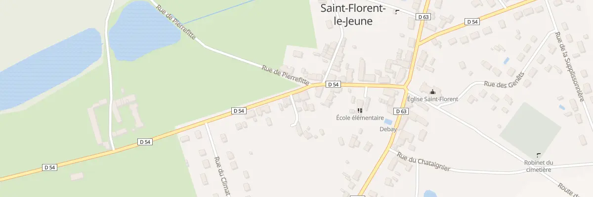 Plan du 17 Rue de Villemurlin à Saint-Florent-le-Jeune
