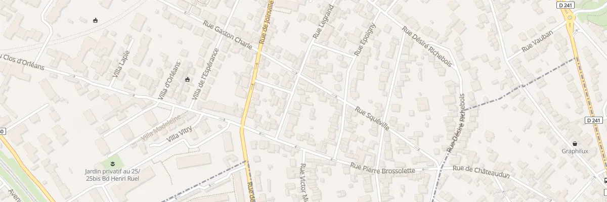 Plan du 27 Rue Legrand à Fontenay-sous-Bois