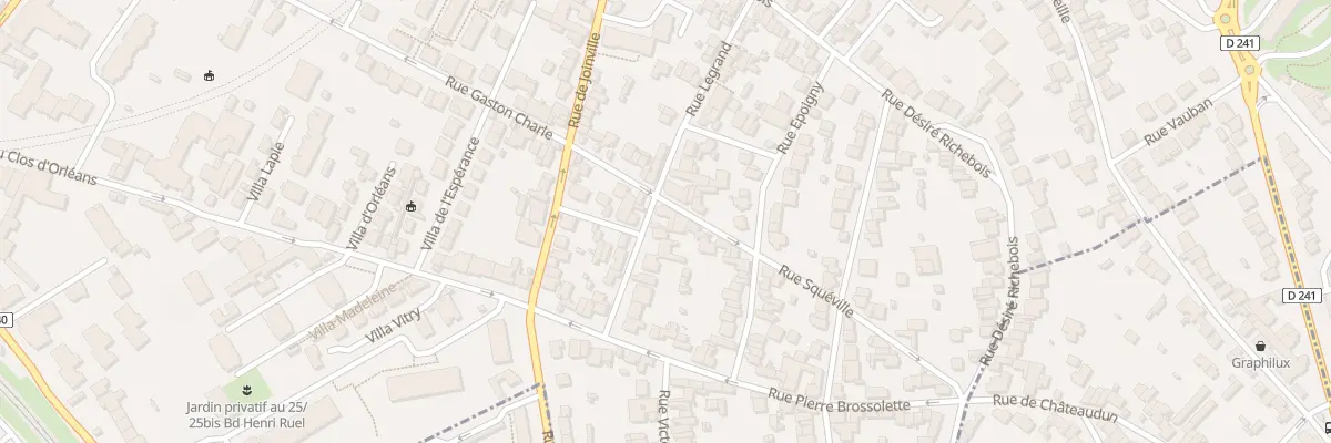 Plan du 21 Rue Legrand à Fontenay-sous-Bois