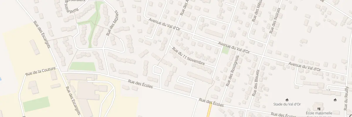 Plan du 19 Rue du 11 Novembre à Orval