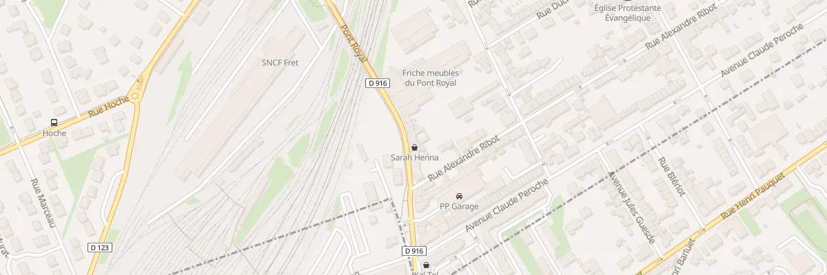 Plan du 12 Rue du Pont Royal à Nogent-sur-Oise