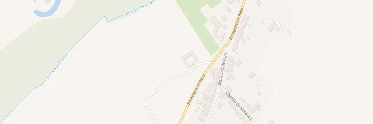 Plan du 219 Bd de Paris à Lillers