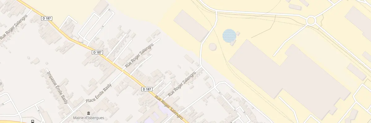Plan du 135B Rue Roger Salengro à Isbergues