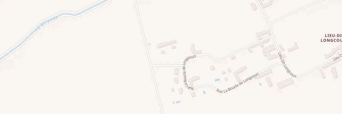 Plan du 16 Rue la Boucle de Longcourt à Juranville