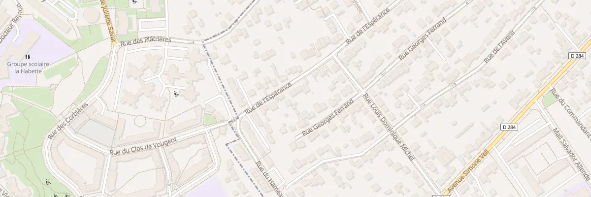 Plan du 91 Rue de l’Esperance à Bonneuil-sur-Marne
