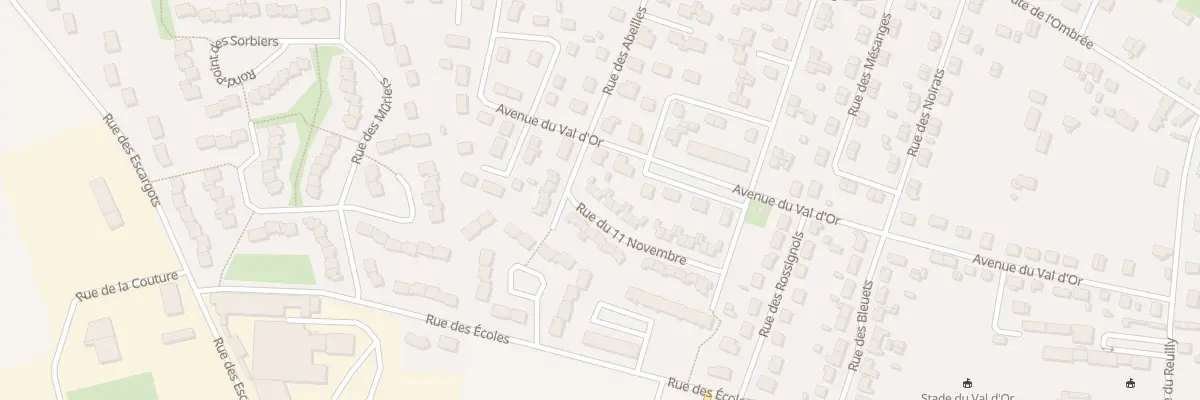 Plan du 24 Rue du 11 Novembre à Orval