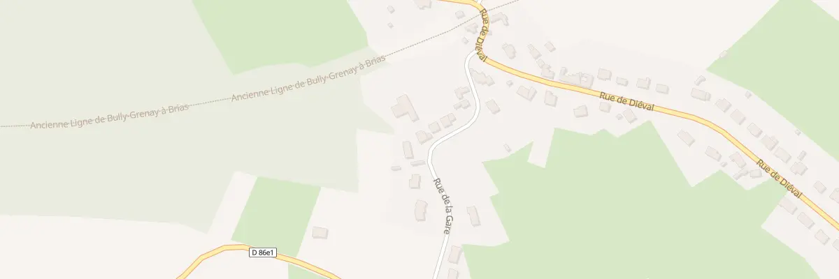 Plan du 5 Rue de la Gare à Bajus