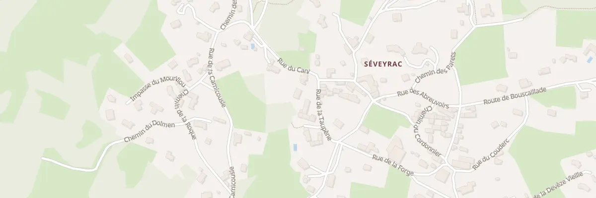 Plan du 5865 Seveyrac à Salles-la-Source