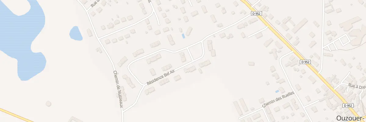 Plan du 28 Res Bel Air à Ouzouer-sur-Loire