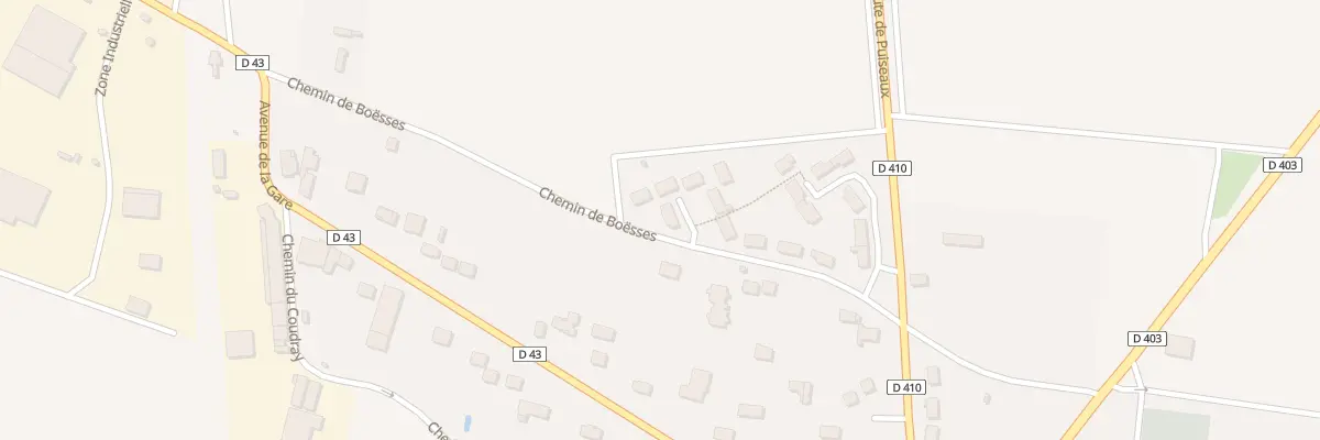 Plan du 5 Lotissement du Moulin à Beaumont-du-Gâtinais