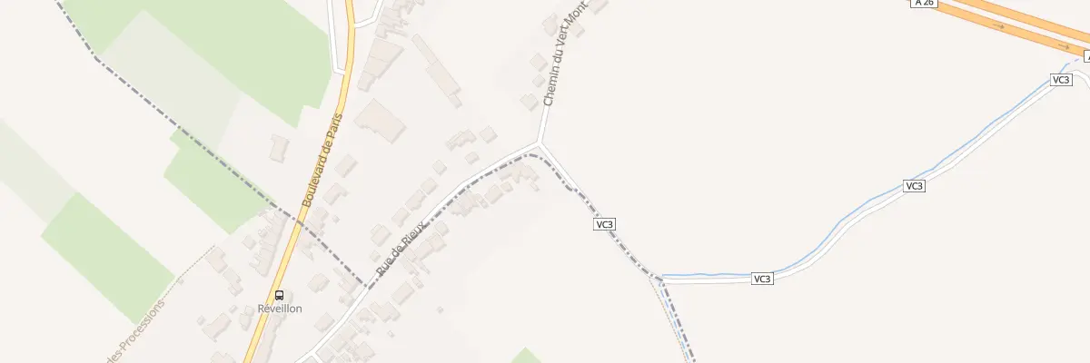 Plan du 21 Rue de Rieux à Burbure