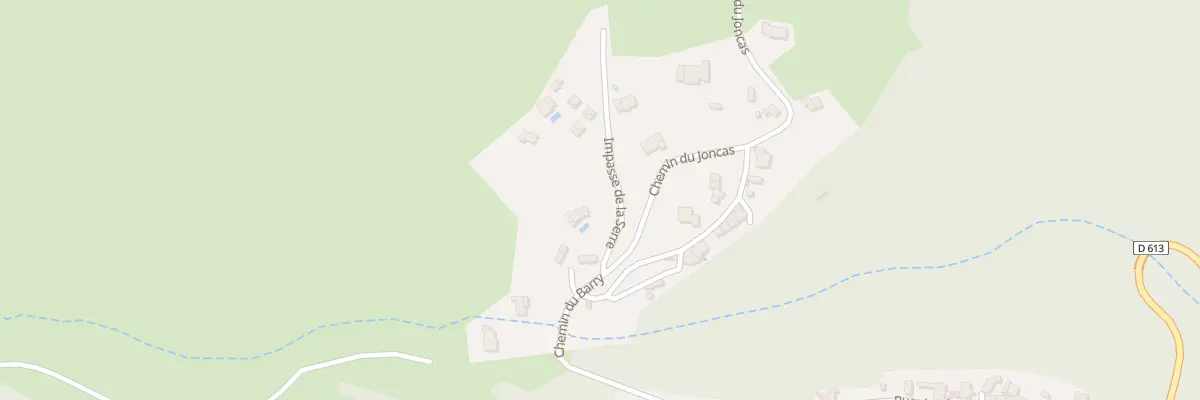Plan du 3 Imp de la Serre à Albières