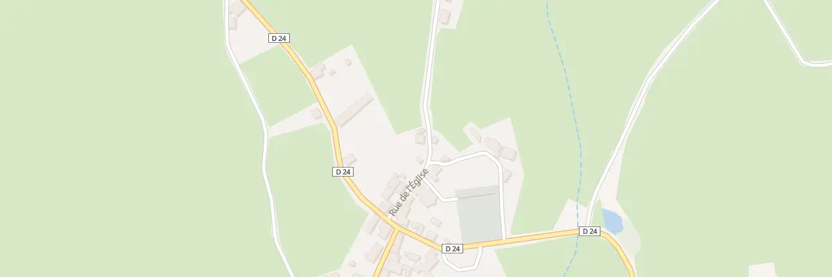 Plan du 5 Rue de l’Eglise à Reterre