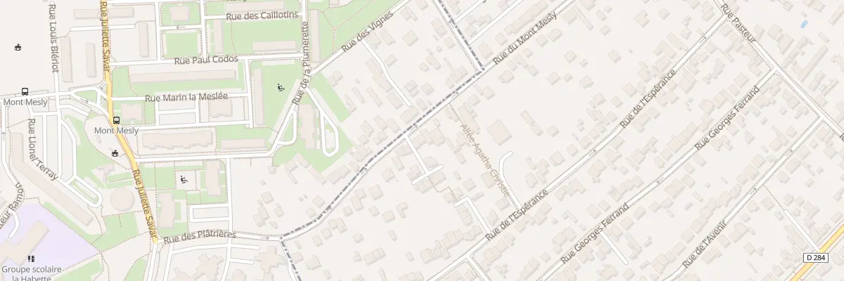 Plan du 67 Rue du Mont-mesly à Bonneuil-sur-Marne