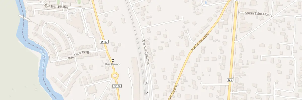Plan du 99 Rue des Caillettes à Corbeil-Essonnes