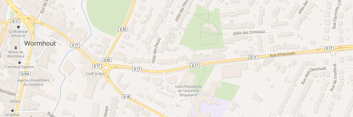 Plan du 195 Rue d’Herzeele à Wormhout