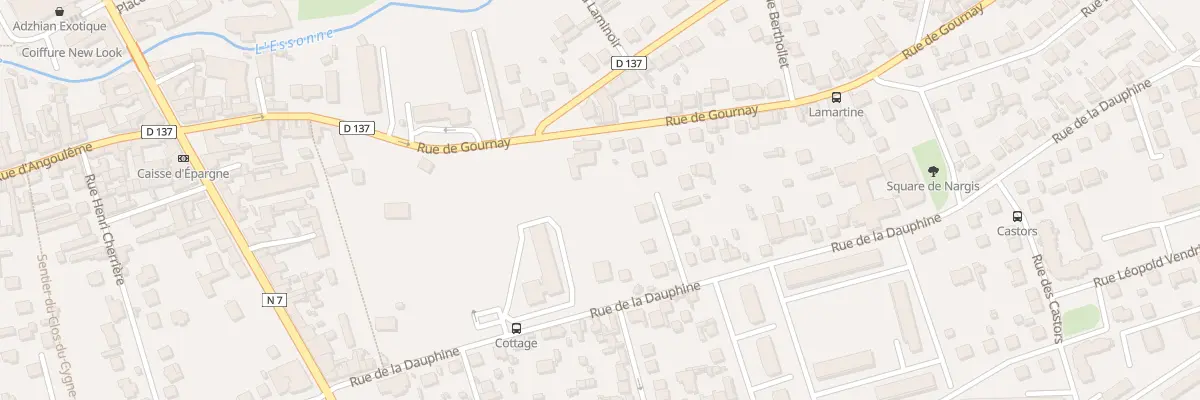 Plan du 107B Rue de Gournay à Corbeil-Essonnes