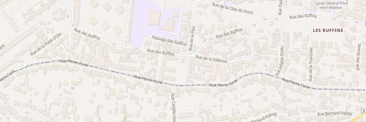 Plan du 134 Rue des Ruffins à Montreuil