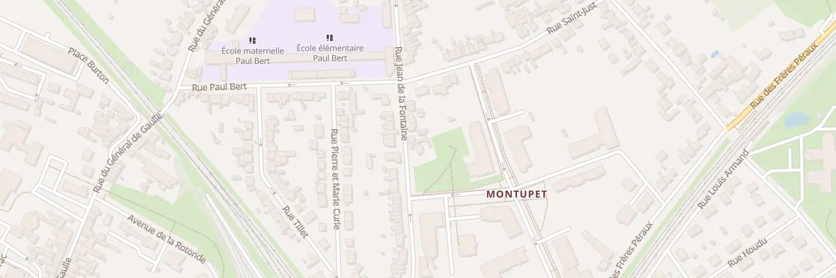 Plan du 65 Rue Jean de la Fontaine à Nogent-sur-Oise