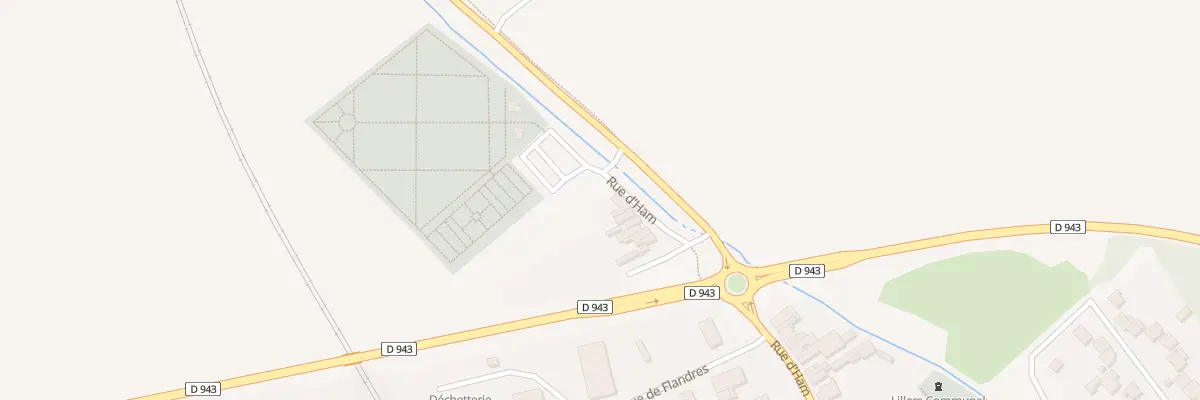 Plan du 114 Rue d’Ham à Lillers