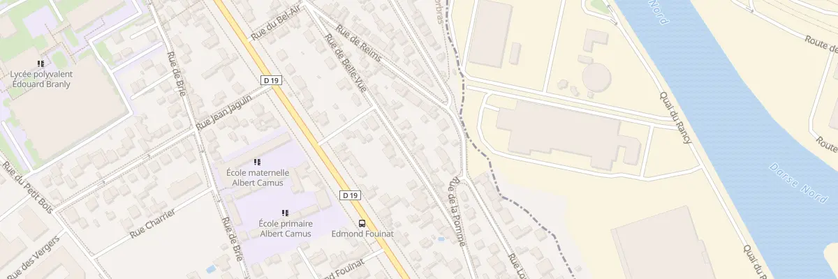 Plan du 47 Rue de Bellevue à Créteil
