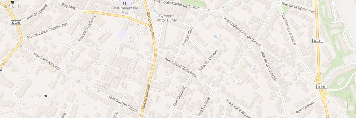 Plan du 9 Rue Désiré Richebois à Fontenay-sous-Bois