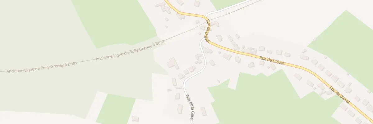 Plan du 9 Rue de la Gare à Bajus