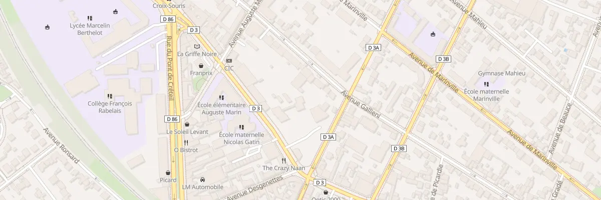 Plan du 25 Rue de la Varenne à Saint-Maur-des-Fossés