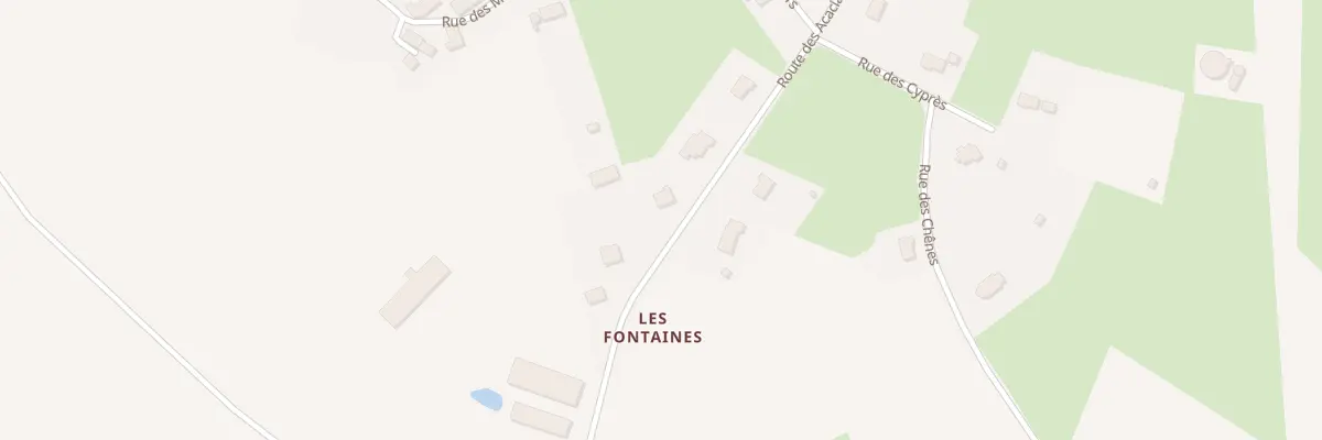 Plan du 7 Rte des Acacias Les Bordes à Saint-Julien-la-Genête
