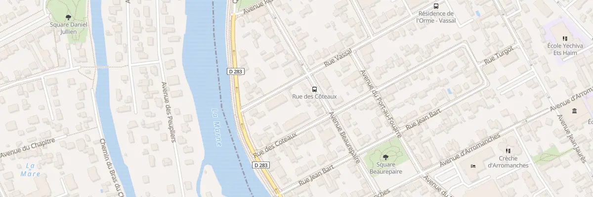 Plan du 29 Rue Vassal à Saint-Maur-des-Fossés