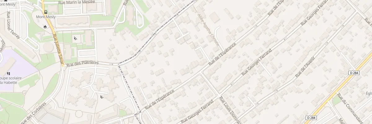 Plan du 66 Rue de l’Esperance à Bonneuil-sur-Marne