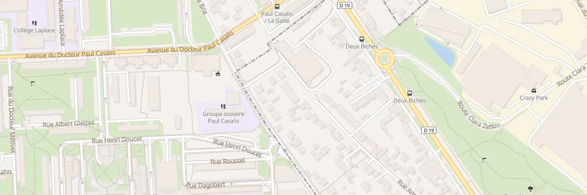 Plan du 110 Rue Pasteur à Bonneuil-sur-Marne