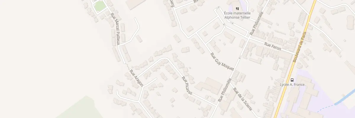 Plan du 52 Rue Picasso à Lillers