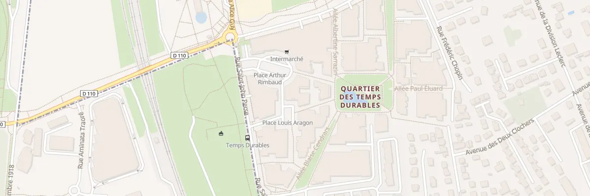 Plan du 8 All Aimé Césaire à Limeil-Brévannes