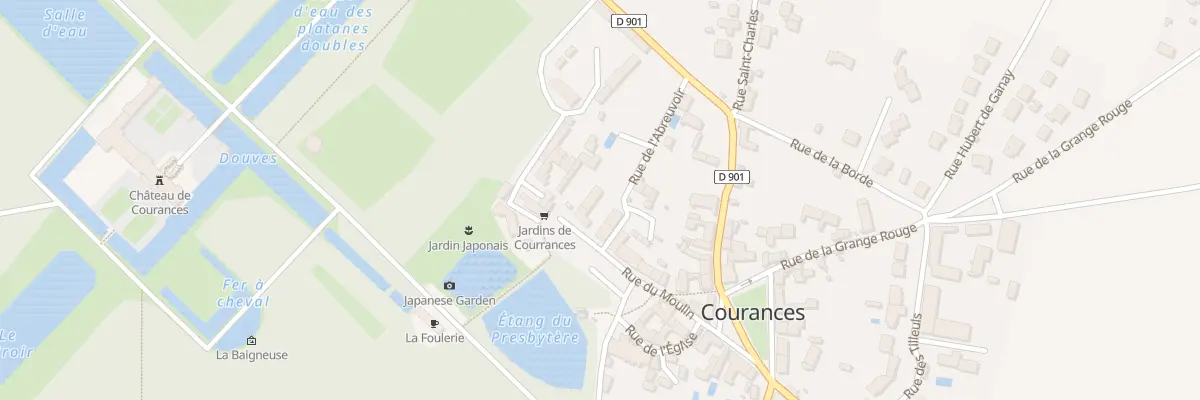 Plan du 5 Rue de l’Abreuvoir à Courances