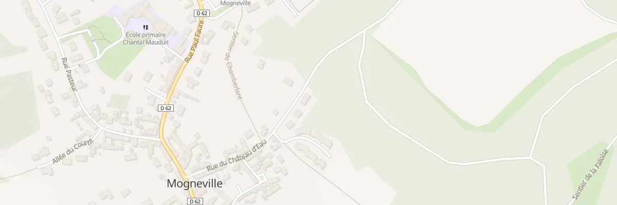 Plan du 18 Rue du Château d’Eau à Mogneville
