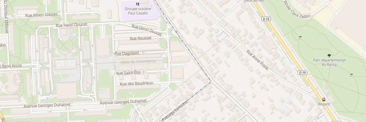 Plan du 5 Av Georges Duhamel à Créteil