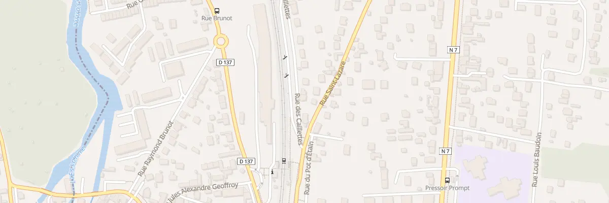 Plan du 125 Rue des Caillettes à Corbeil-Essonnes