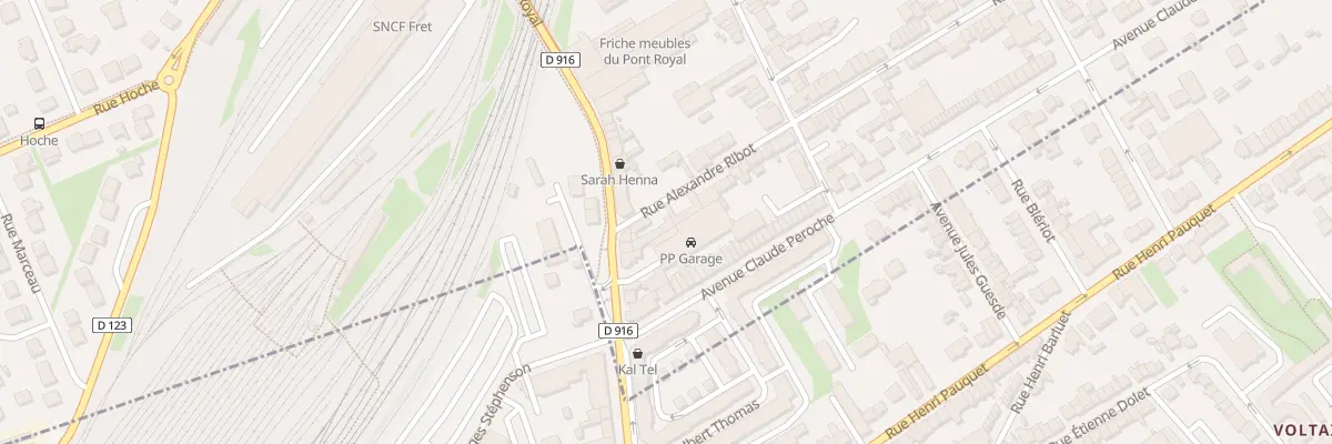 Plan du 2 Rue Alexandre Ribot à Nogent-sur-Oise