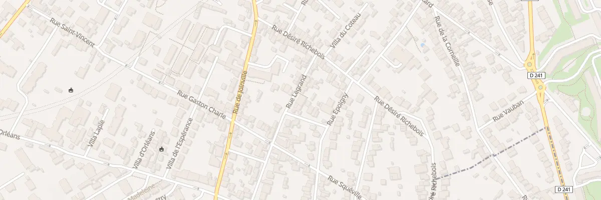 Plan du 5 Rue Legrand à Fontenay-sous-Bois